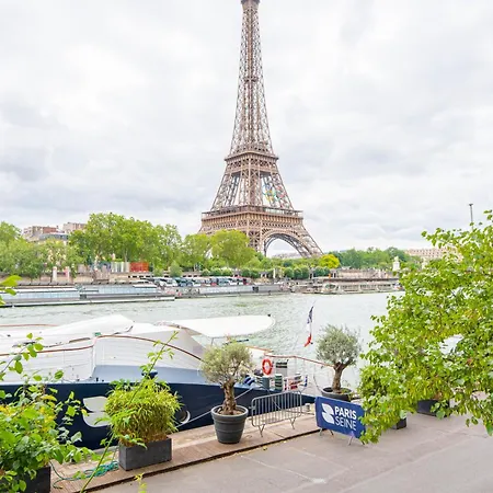 Apartment Luxury Flat Eiffel Tower View *